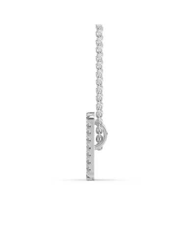 Collier princesse en or blanc 18 carats