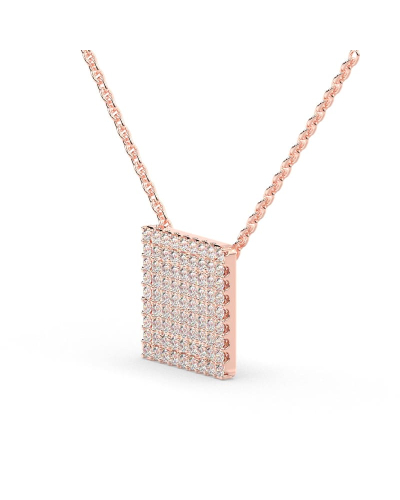 Collier princesse en or rose 18 carats