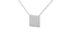 Collier princesse en or blanc 18 carats