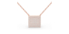 Collier princesse en or rose 18 carats