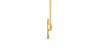 Collier poire en or jaune 18 carats