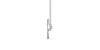 Collier poire en or blanc 18 carats