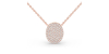 Collier ovale illusion