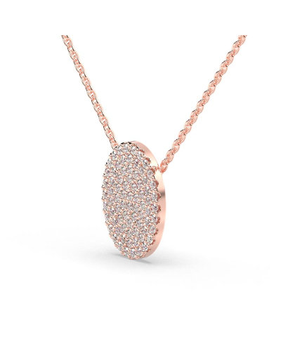 Collier ovale illusion