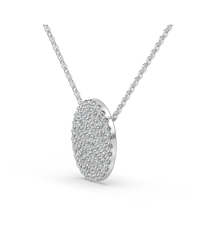 Collier ovale illusion