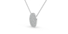Collier ovale illusion