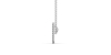 Collier émeraude en or blanc 18 carats