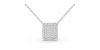 Collier émeraude en or blanc 18 carats