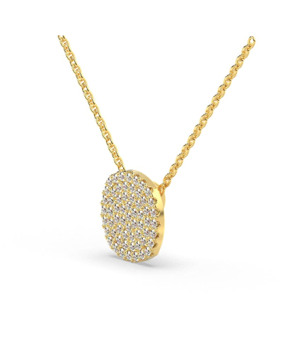 Collier coussin en or jaune 18 carats
