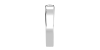 Alliance pour homme ou femme en Or blanc 18K et Diamants