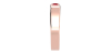 Alliance Homme et femme en or rose 18K et Rubis