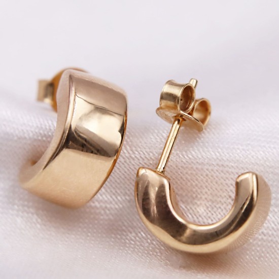 Boucles d'oreilles  - or jaune 18 carats