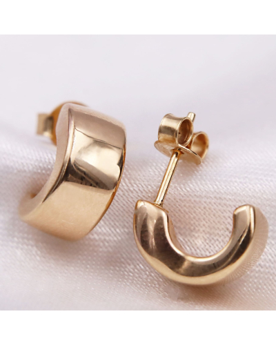 Boucles d'oreilles  - or jaune 18 carats