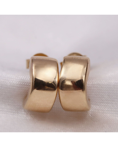Boucles d'oreilles  - or jaune 18 carats