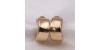 Boucles d'oreilles  - or jaune 18 carats