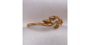 Bague feuilles en or jaune