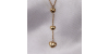 Collier Trilogie Coeur  - or jaune
