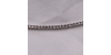 Rivière de diamants en or blanc 18 carats