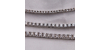 Rivière de diamants en or blanc 18 carats