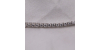Rivière de diamants en or blanc 18 carats