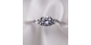 Solitaire or blanc