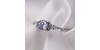 Solitaire or blanc