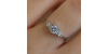 Solitaire or blanc
