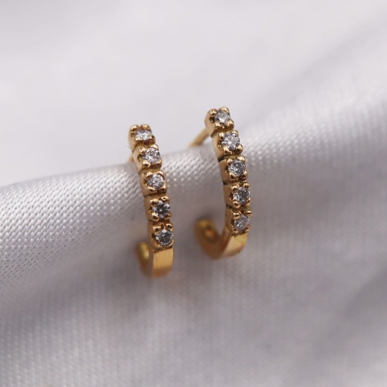 Boucles d'oreilles Diamants