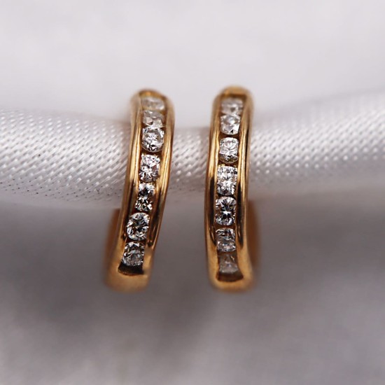 Boucles d'oreilles Diamants