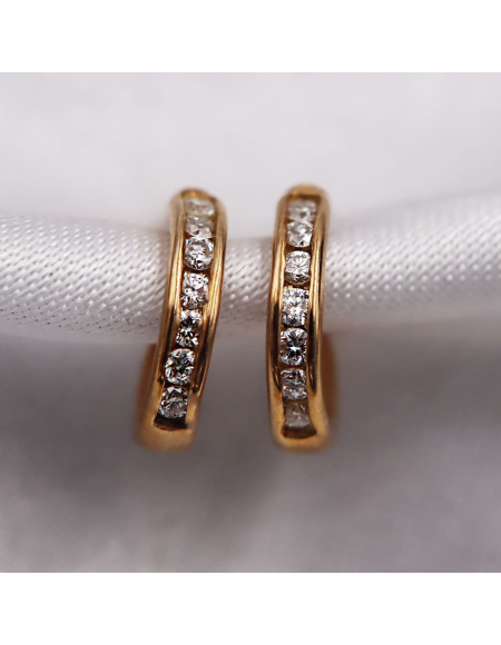 Boucles d'oreilles Diamants