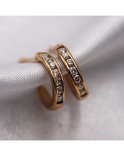 Boucles d'oreilles Diamants