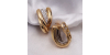 Boucles d'oreilles dormeuses diamants