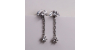 Boucles d'oreilles pendantes diamants