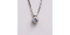 Collier diamant classique