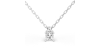 collier diamant princesse en or blanc 18k