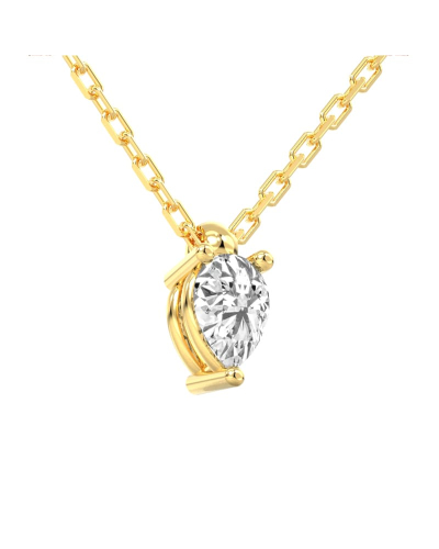 collier diamant princesse en or jaune 18k