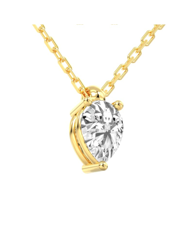 collier diamant princesse en or jaune 18k