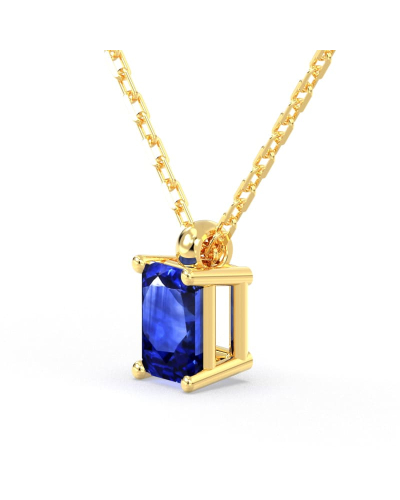 collier emeraude saphir or jaune