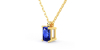 collier emeraude saphir or jaune