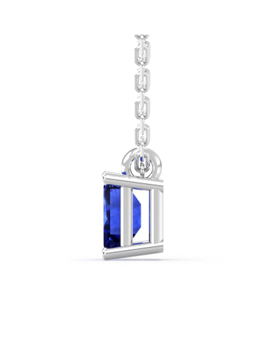 collier emeraude saphir or blanc