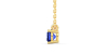 collier emeraude saphir or jaune