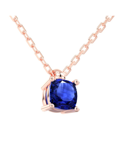 collier emeraude saphir or rose