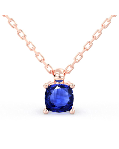 collier emeraude saphir or rose
