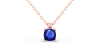 collier emeraude saphir or rose