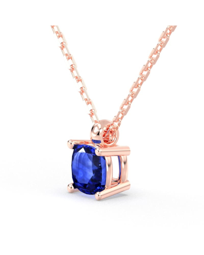 collier emeraude saphir or rose