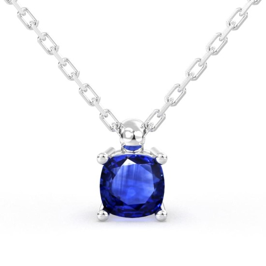 collier emeraude saphir or blanc