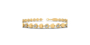 bracelet diamants coeur en or jaune