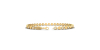 bracelet diamants coeur en or jaune