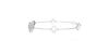 bracelet diamants coeur en or blanc