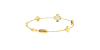 bracelet diamants coeur en or jaune